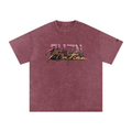 CHZN Nation  Premium Snow Washed Oversized Tee