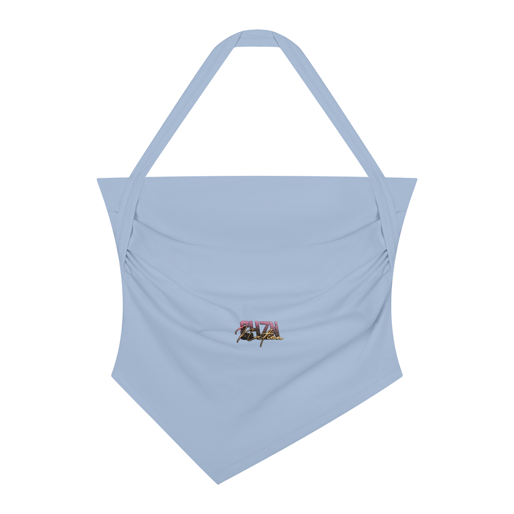 Women’s Ruched Halter Neck Yoga Tank Top