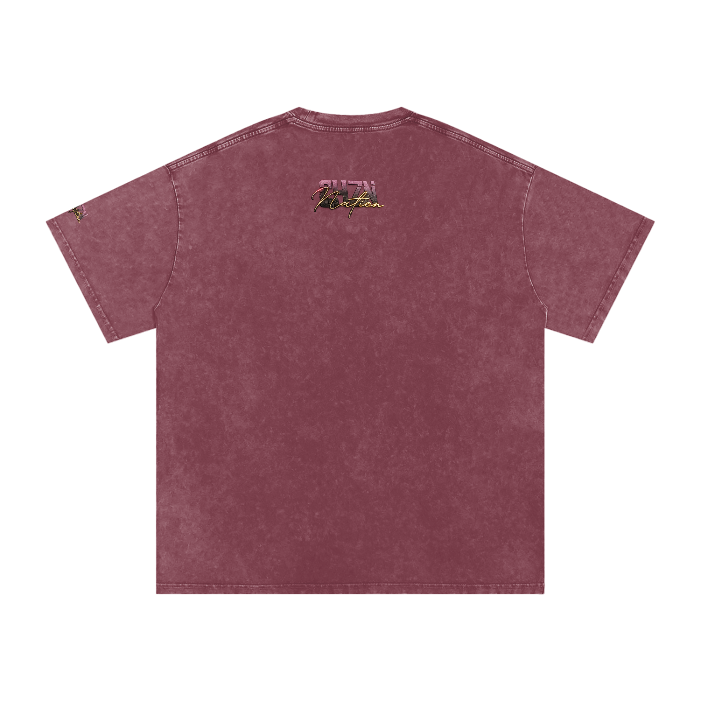 CHZN Nation  Premium Snow Washed Oversized Tee