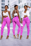 V Cut Scrunch Butt Leggings