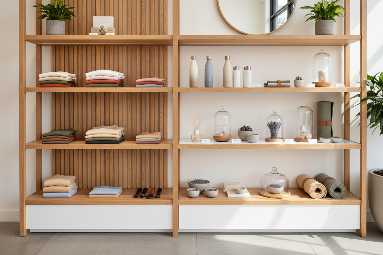 boutique selling health and wellness   apparel accesories product